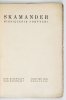 SKAMANDER. Miesięcznik [późn. kwartalnik] poetycki. T. 9, z. 61: VIII 1935.